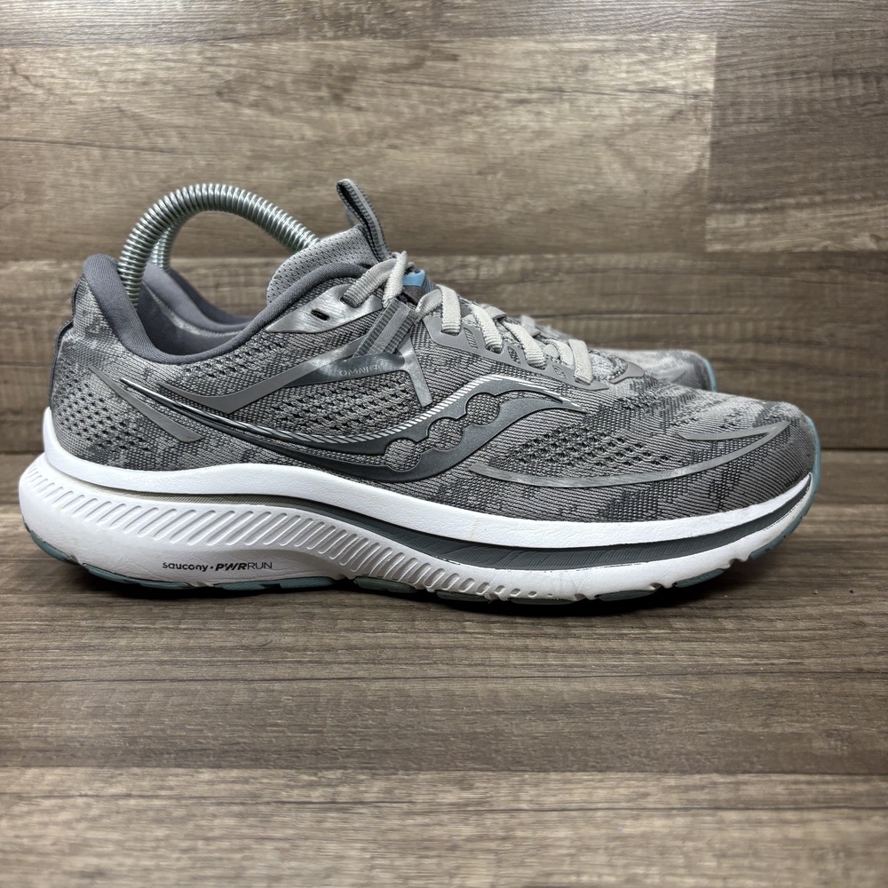 Saucony Omni Gray Womens US Size 8 Wide EUR 39 S10763-20 Running Shoes